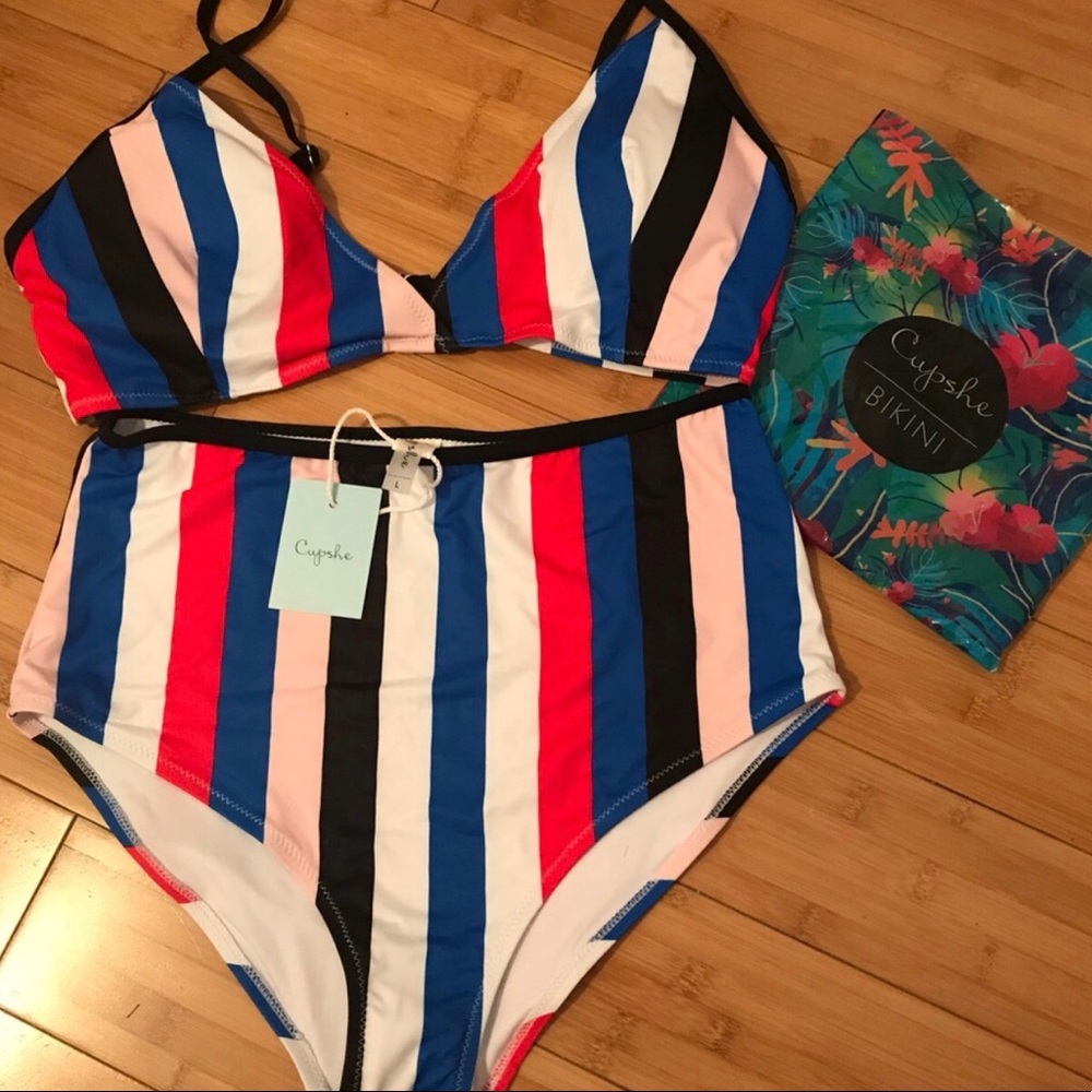 Cupshe high waisted bikini